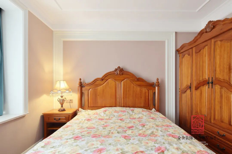 保利拉菲172㎡裝修設計混搭風臥室裝修實景圖