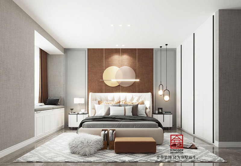 華彩唐人街134平米簡(jiǎn)約風(fēng)格臥室設(shè)計(jì)效果圖