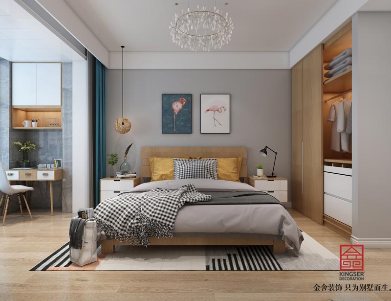 翰玉門庭簡約風格裝修效果圖