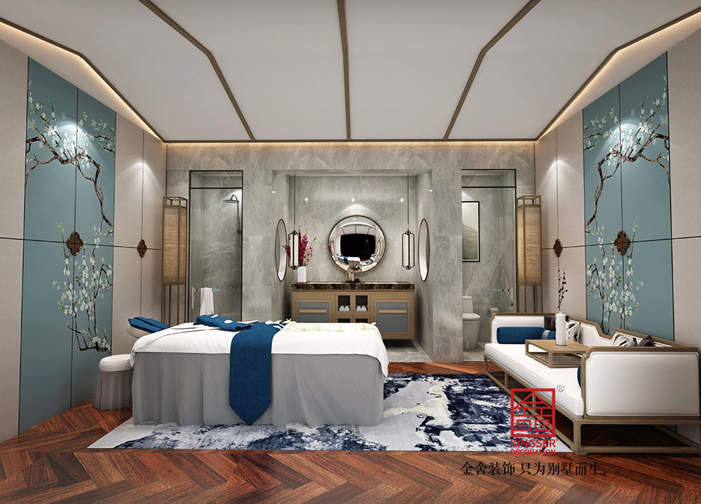 石家莊工裝設(shè)計(jì)-俏之翼美容院-裝修效果圖