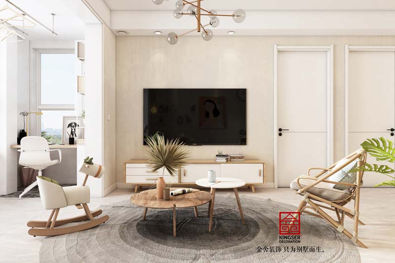 東南智匯城94平米裝修效果圖