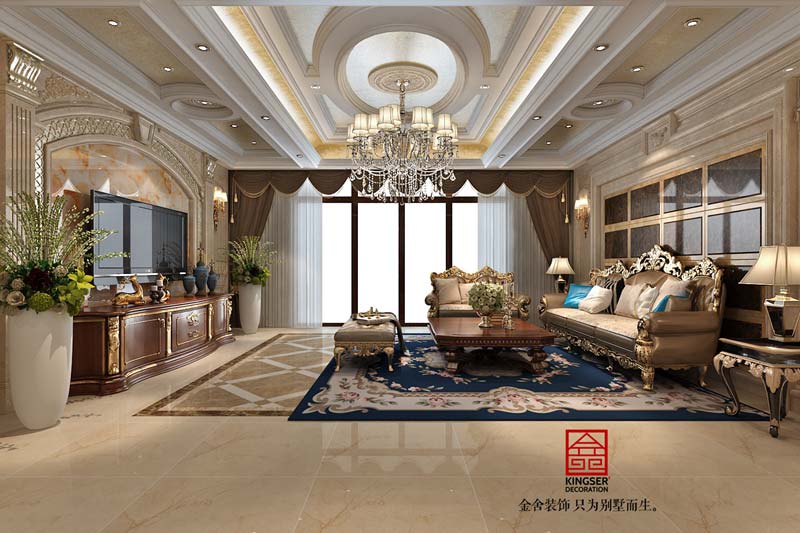 御龍灣270平別墅裝修效果圖