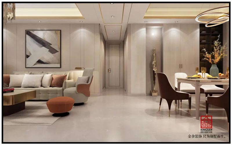 翰林甲第-輕奢風格-裝修效果圖