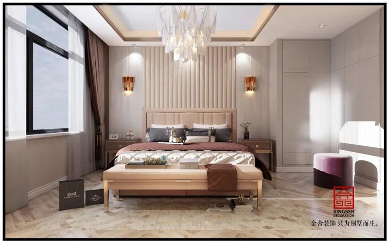 翰林甲第-輕奢風格-裝修效果圖