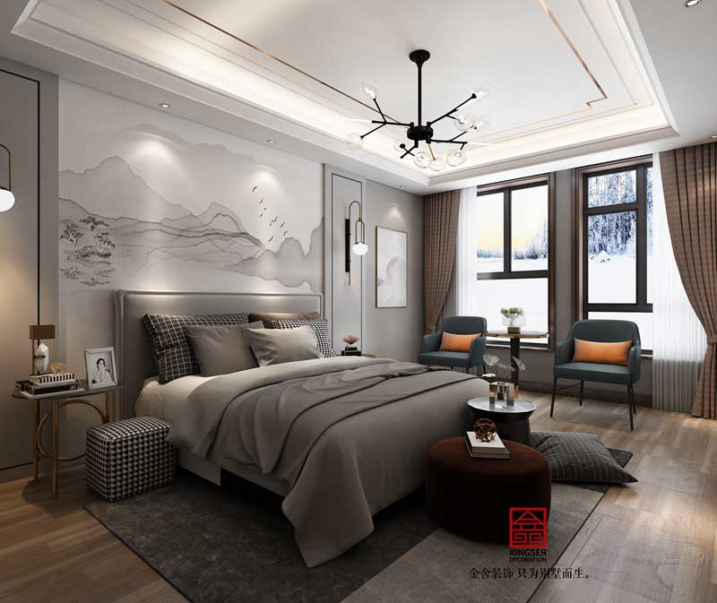 大者別墅裝修-280平米-現代風格效果圖