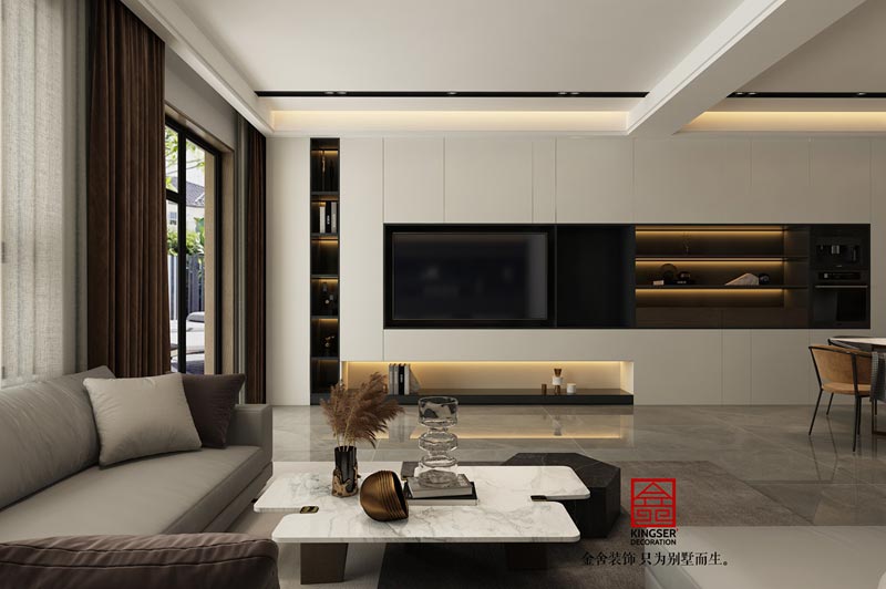 開元府414㎡-現代風格-別墅裝修效果圖