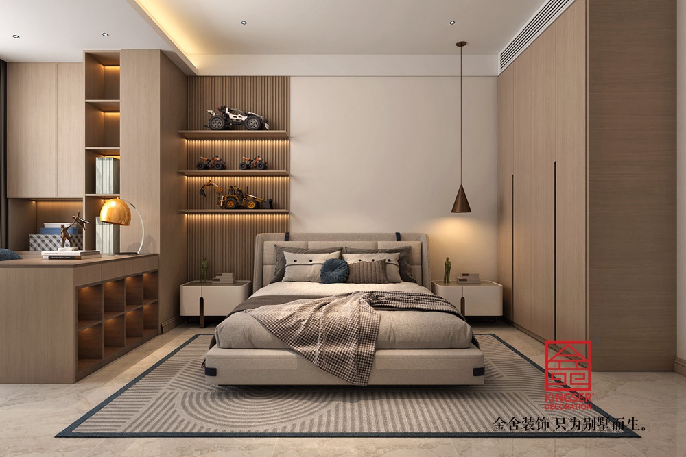 錦江府152平米現代簡約風格裝修臥室