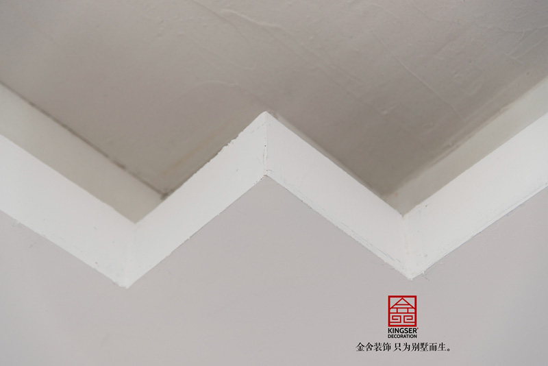 中冶德賢公館150平米裝修施工現場