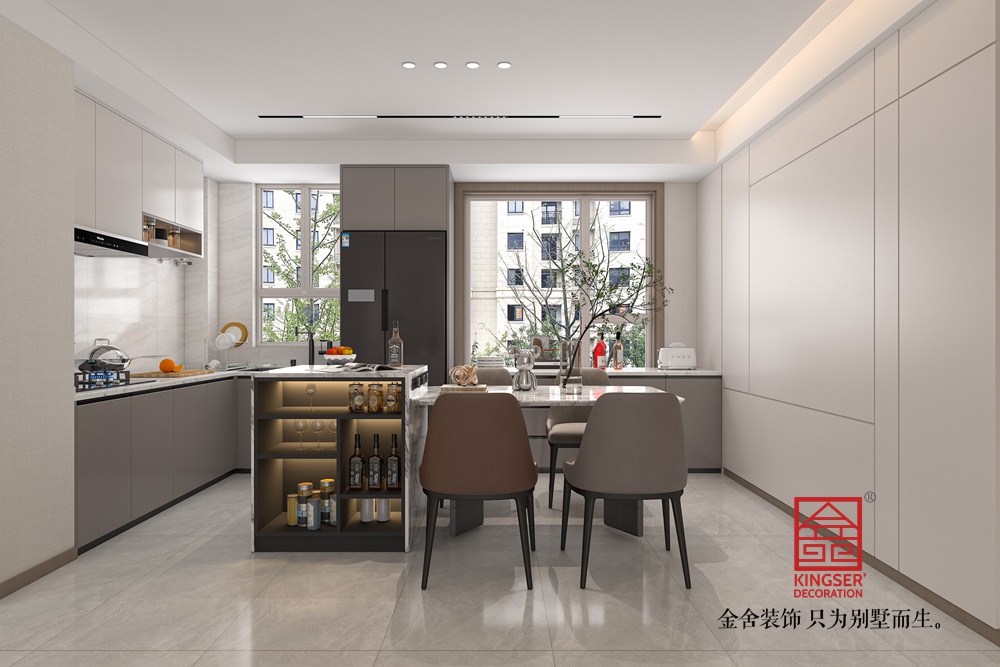 主語城130平米現代簡約風格裝修-餐廳