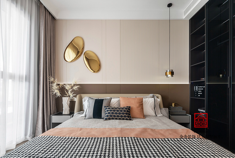 衡水嘉和國際150㎡現(xiàn)代輕奢裝修-臥室