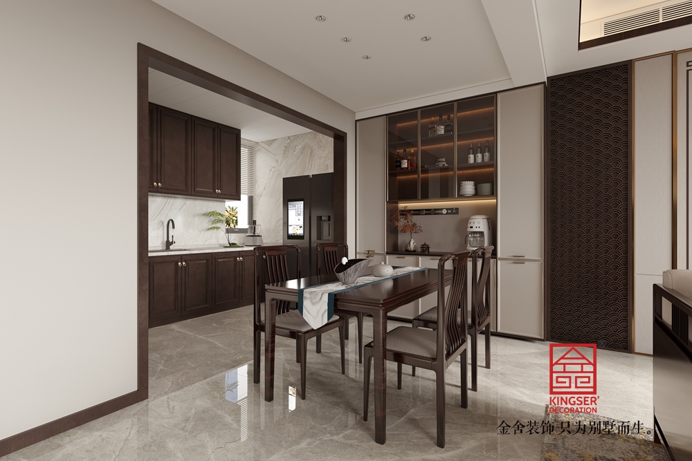 中央云著180平米新中式風格裝修-書房