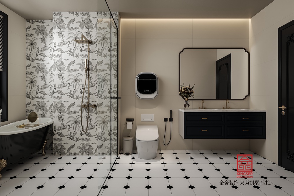 中海峯三號院235平米法式風格裝修-衛生間