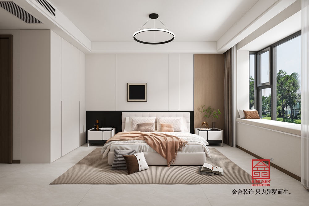 錦江府153平米現代簡約風格裝修-臥室
