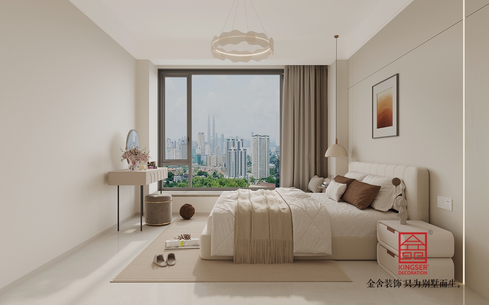 瑞凝府185平米意式風格裝修-臥室