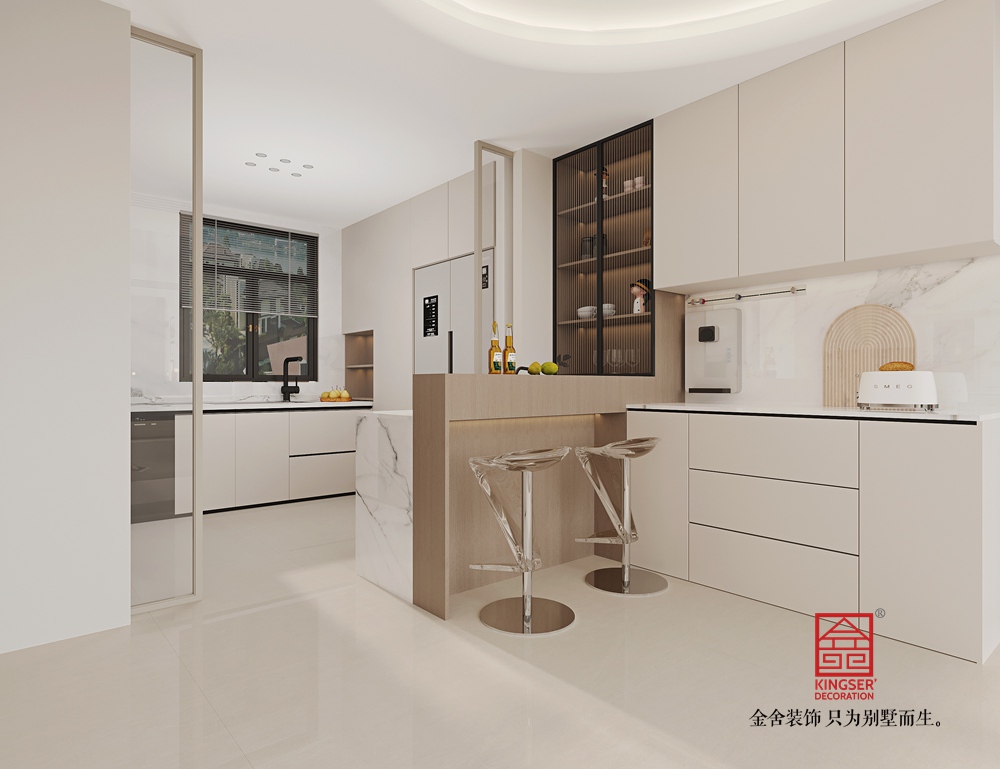 瑞凝府185平米意式風格裝修-門廳